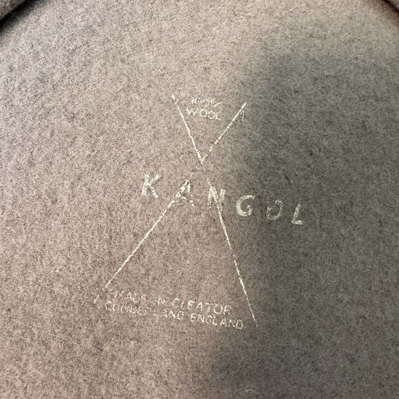 Kangol Unisex Wool Beret Blue Made in England Vintage Hat main image 4